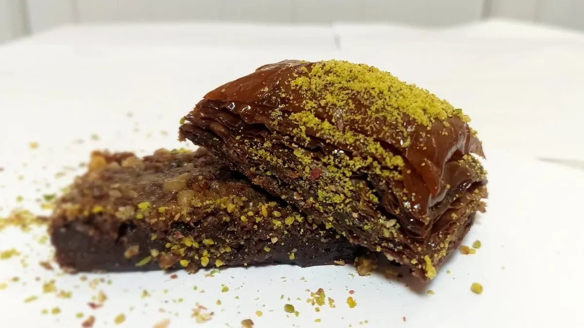 Csokoládés baklava