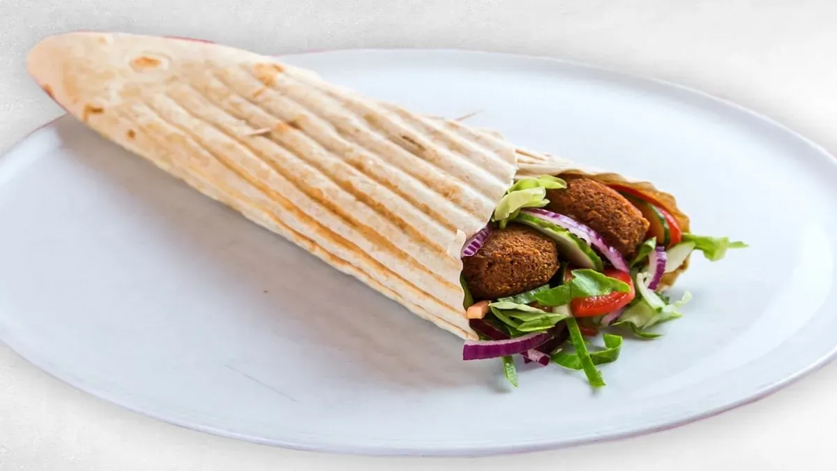 Falafeles dürüm