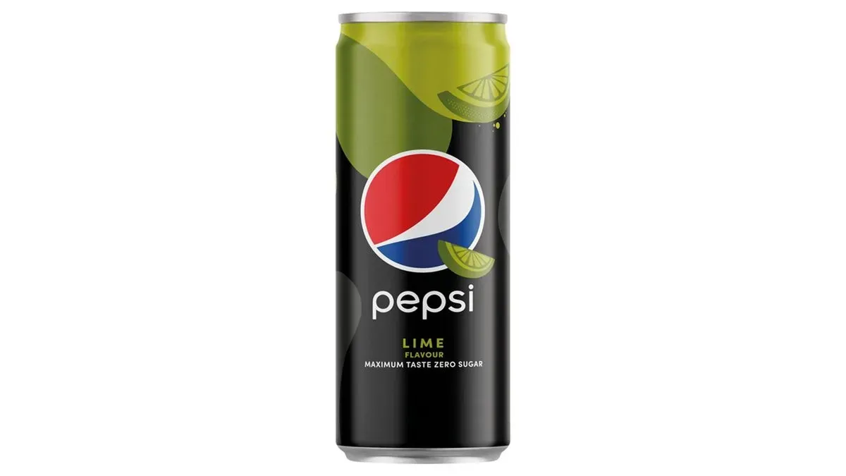 CAN Pepsi Black Lime 0,33 L
