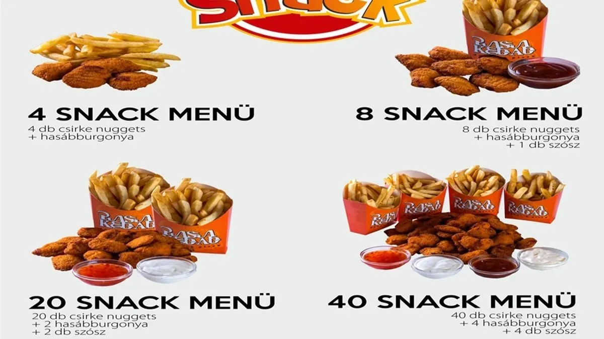 Snack menü 4