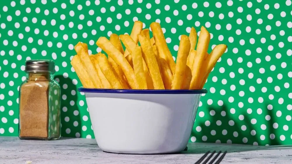Skin-on Fries Sült Burgonya