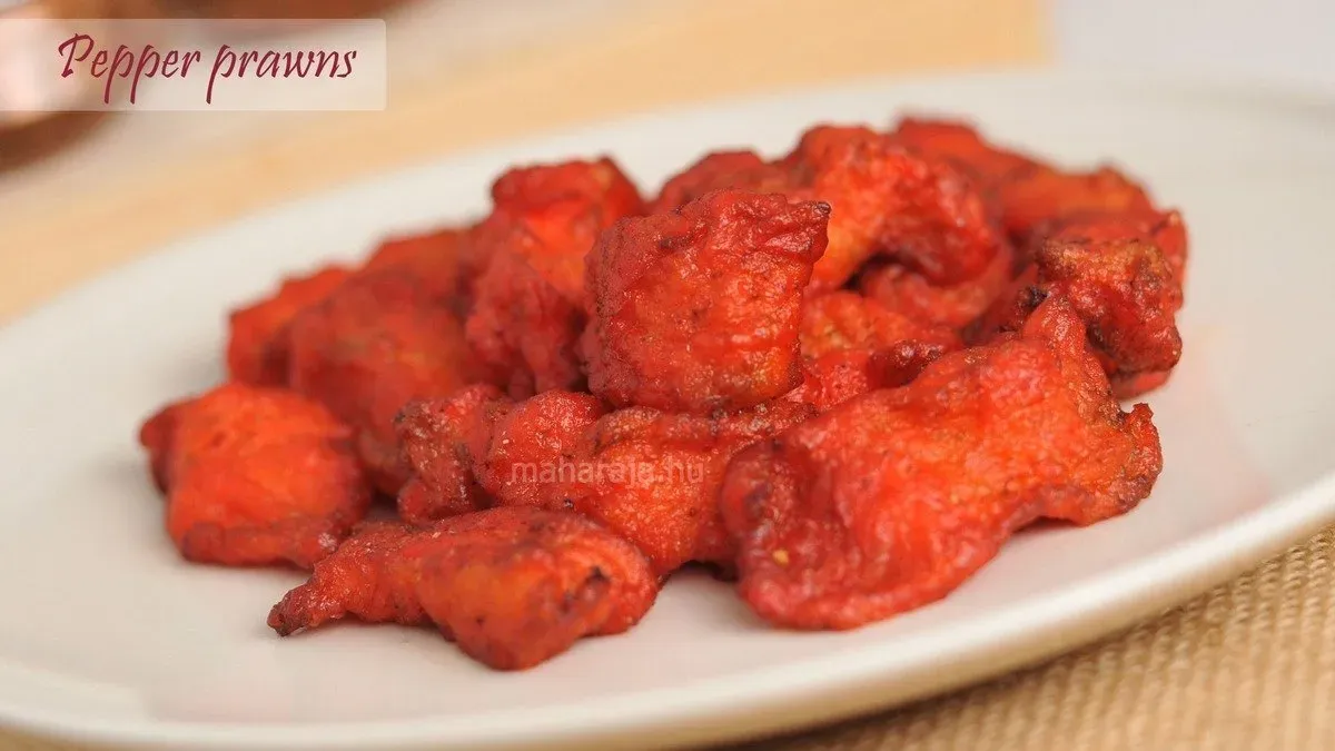 Pepper Prawns