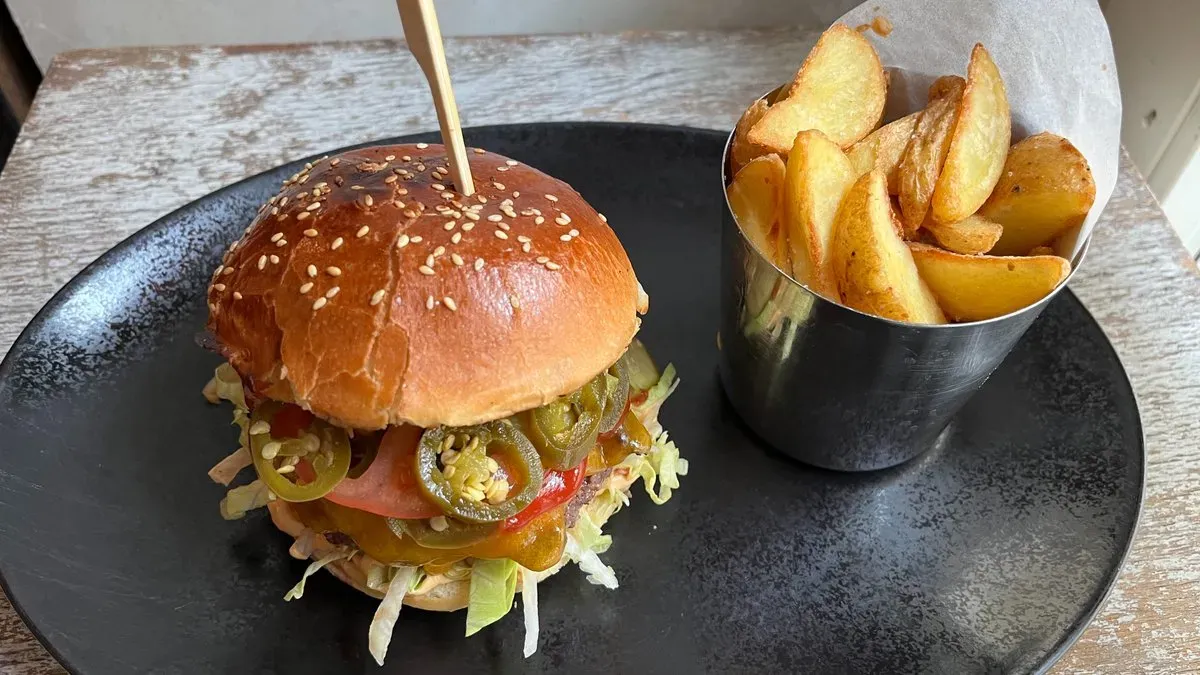 Beyond jalapeno burger