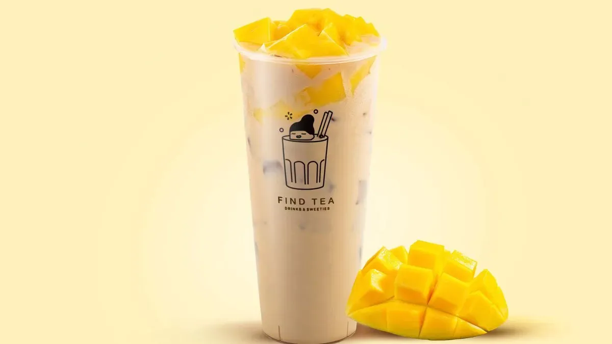 Pudding milk tea