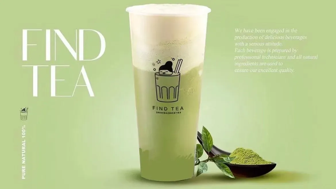 Cheese matcha frappe L