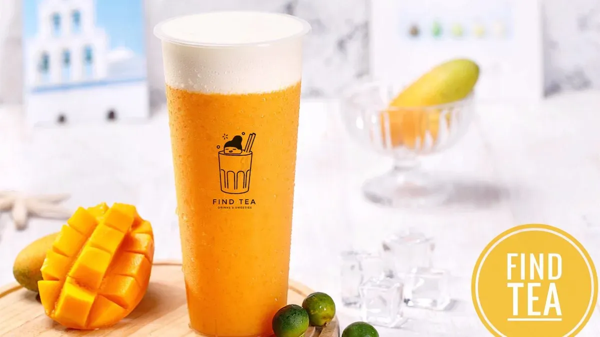 Cheese mango frappe L