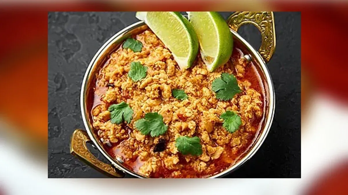 Csirkés Keema