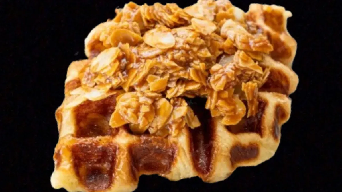 Toffee croffle