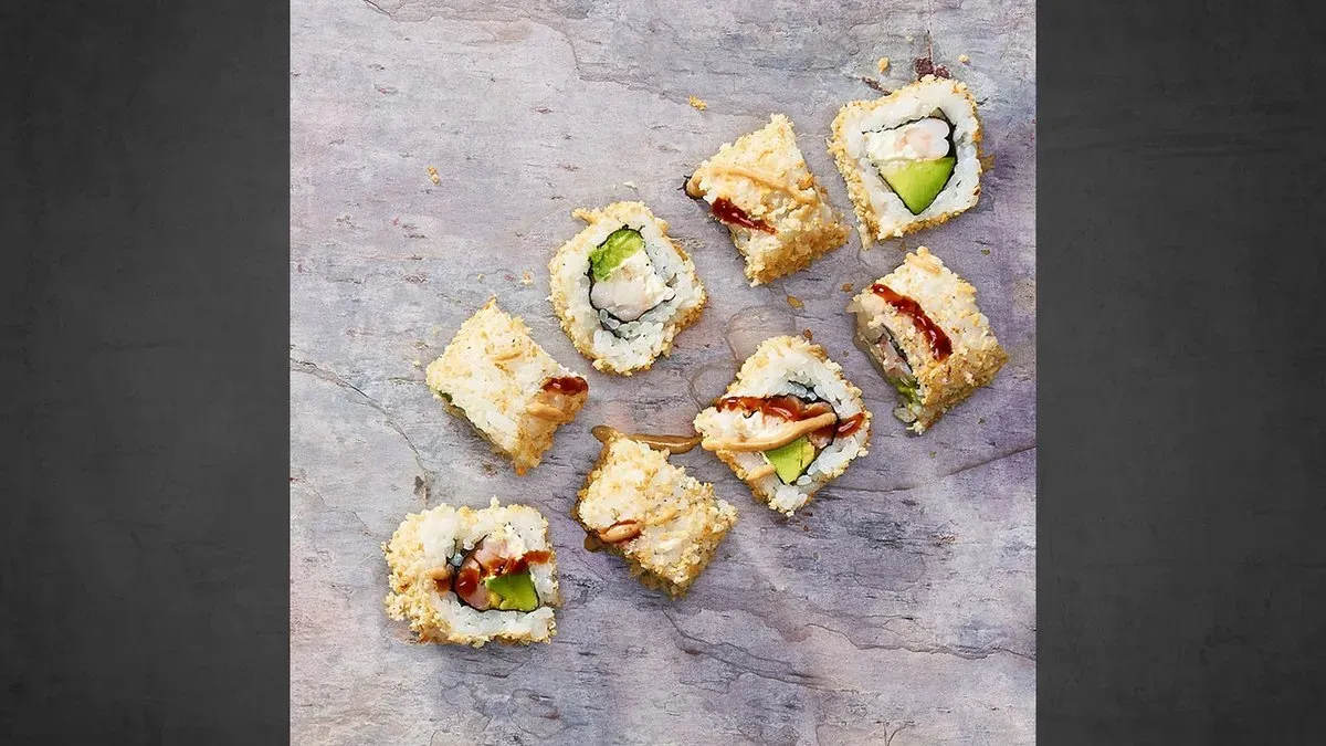 Ebi Crunch maki (4 db)