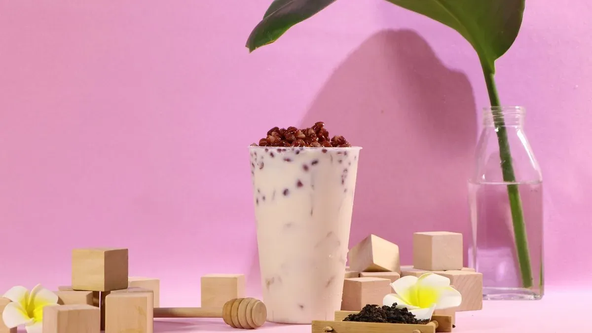 Tejes Tea Édes Vörösbabbal