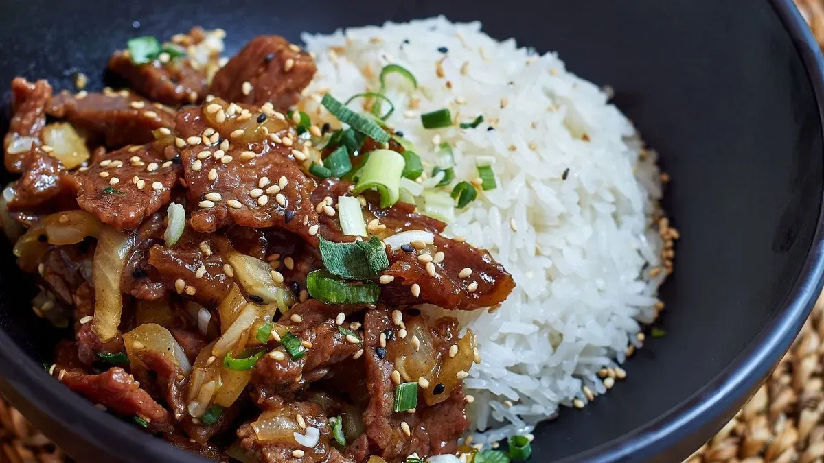 Koreai Marha Bulgogi(rizs)