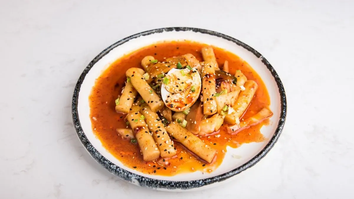 Koreai Csípős Tteokbokki
