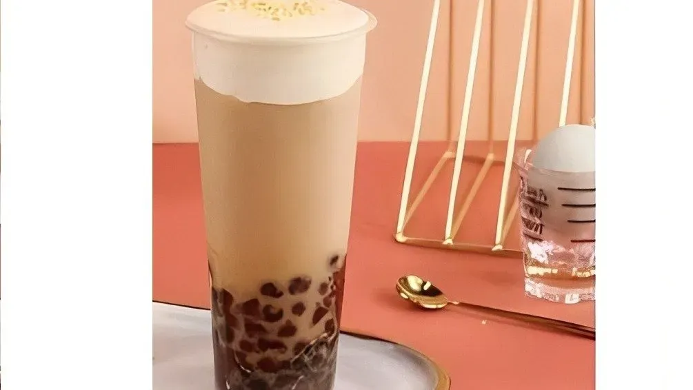 Brülés Tápiokás Tejes Tea