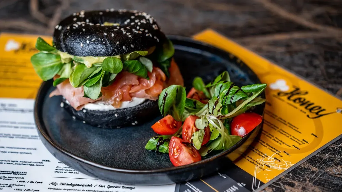 Smokey Salmon Bagel