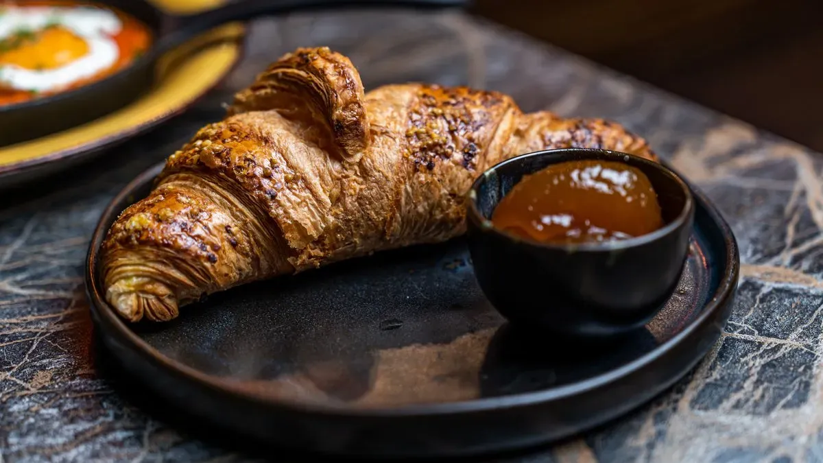 Sárgabarackos Croissant