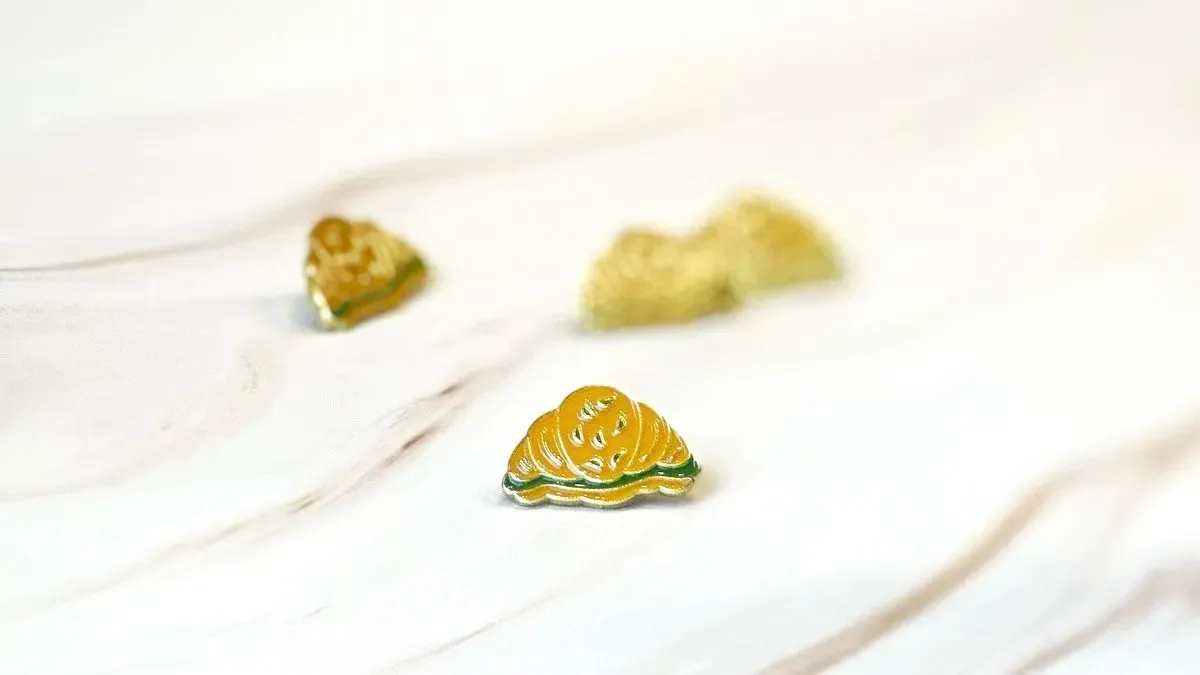 "A pisztáciás " kitűző