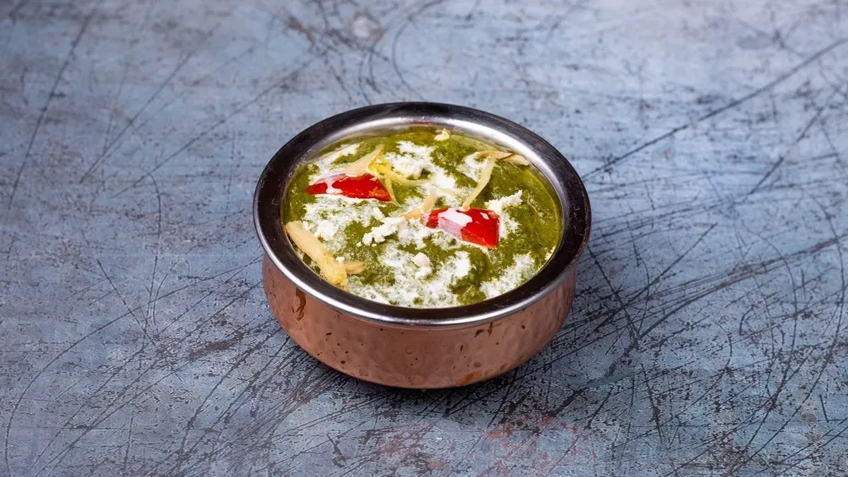 Palak Paneer / Indiai házisajtos spenót