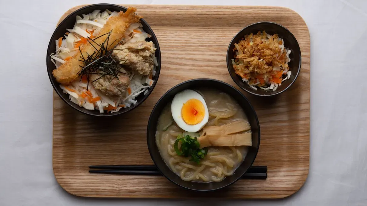 5-Mini-Spicy Miso Ramen & Mini-Komachi Don