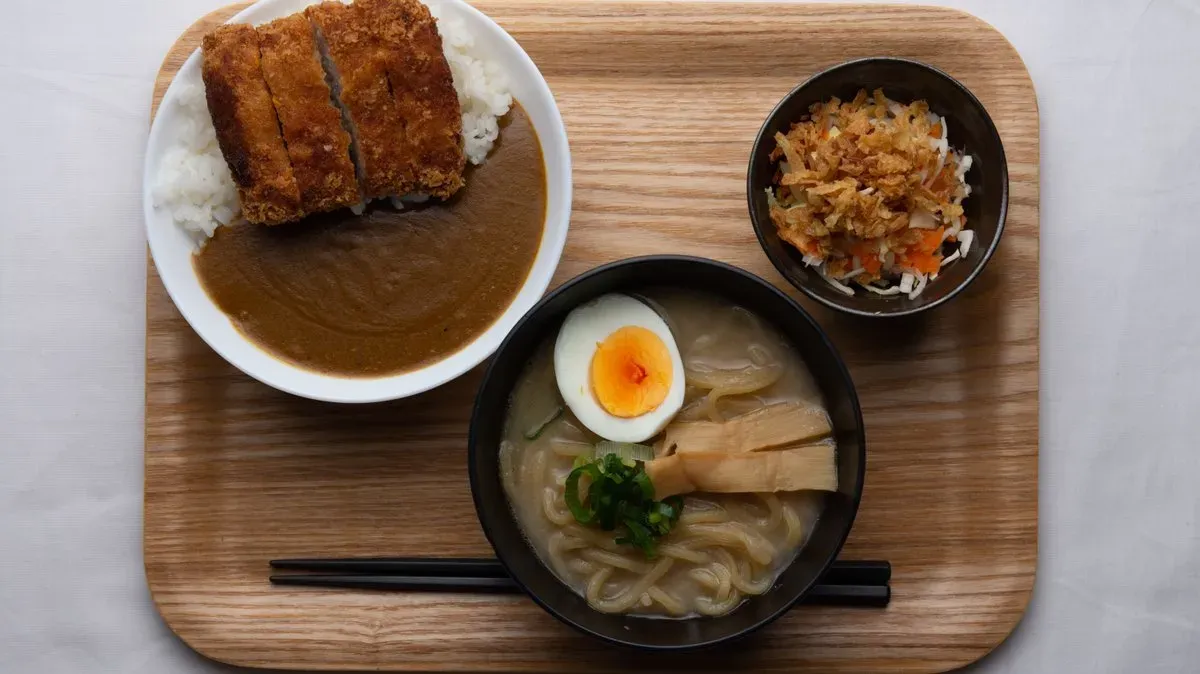 4-Mini Miso Ramen & Mini Tonkatsu Curry