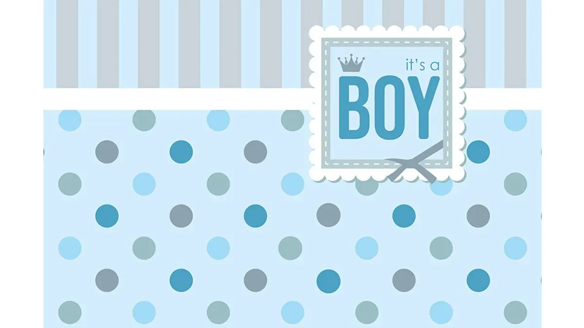 Babaváró csomagolás - Baby boy