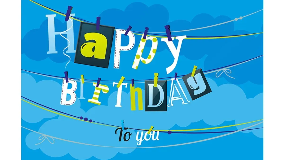 Happy Birthday - Boy