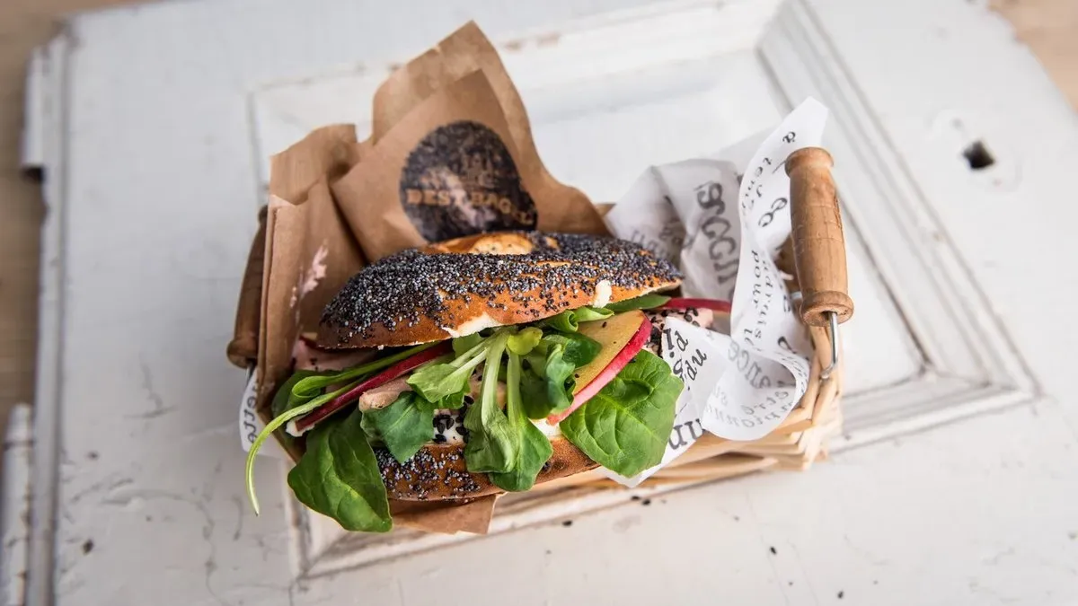 KACSAMÁJ PÂTÉ BAGEL