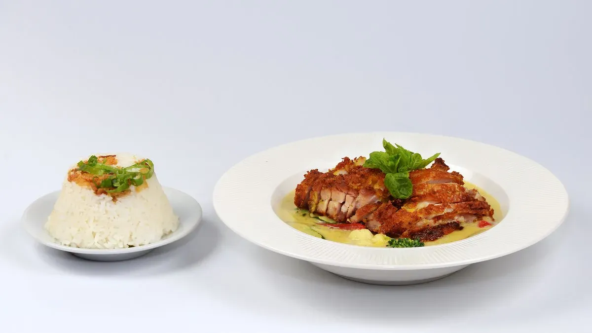 Vörös curry rizzsel