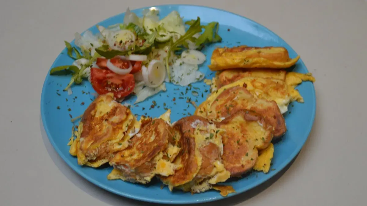 BundásKENYÉR friss zöldségekkel