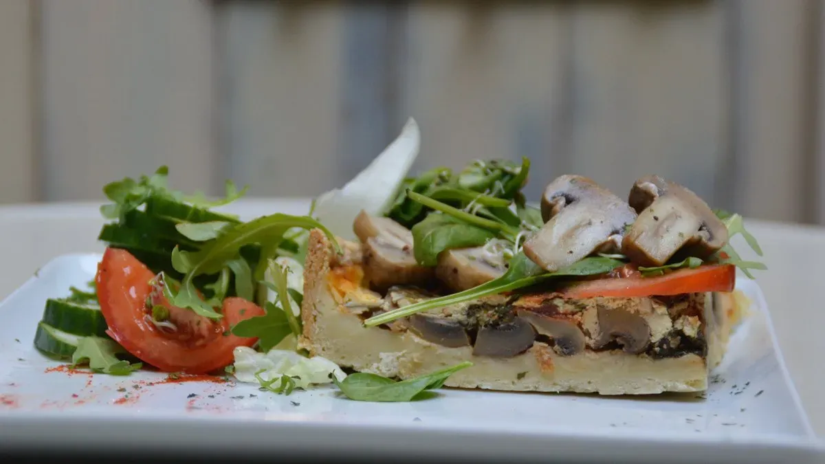 Menü 3. (napi leves+quiche)