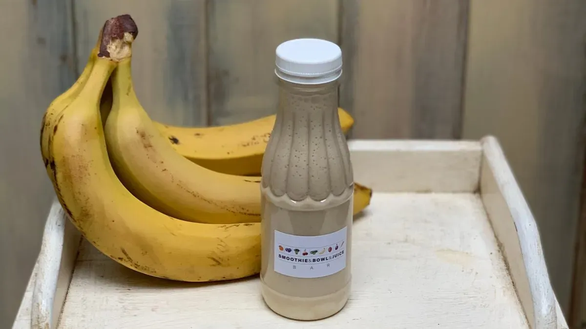 Nagyon banános smoothie 3dl