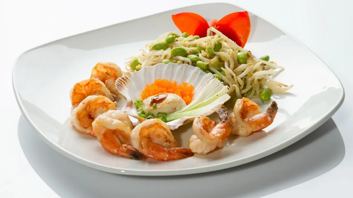 24. Grill shrimps