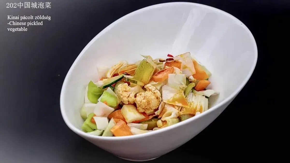 202 Kínai pácolt zöldség 泡菜