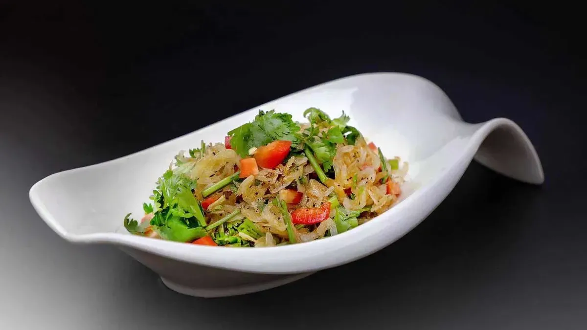 218 Coriander és szárított bébirák 香菜淡皮