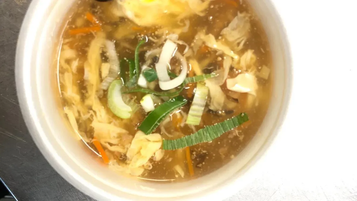 104 XiHu marhahúsleves 西湖牛肉羹