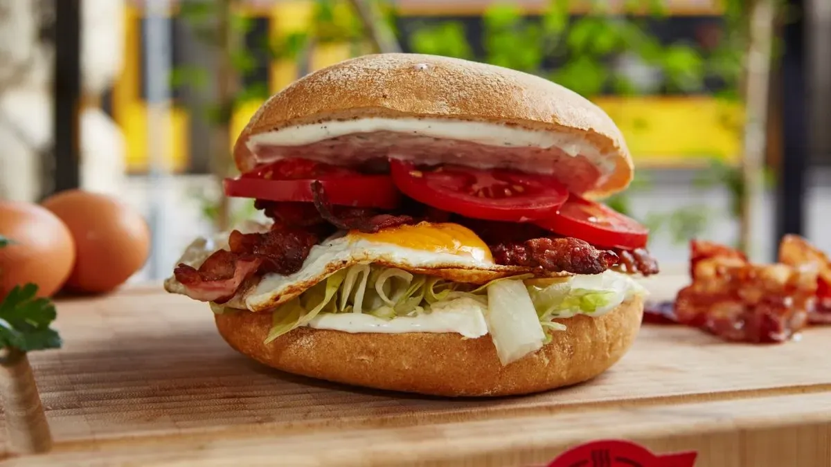 Bacon & tojás