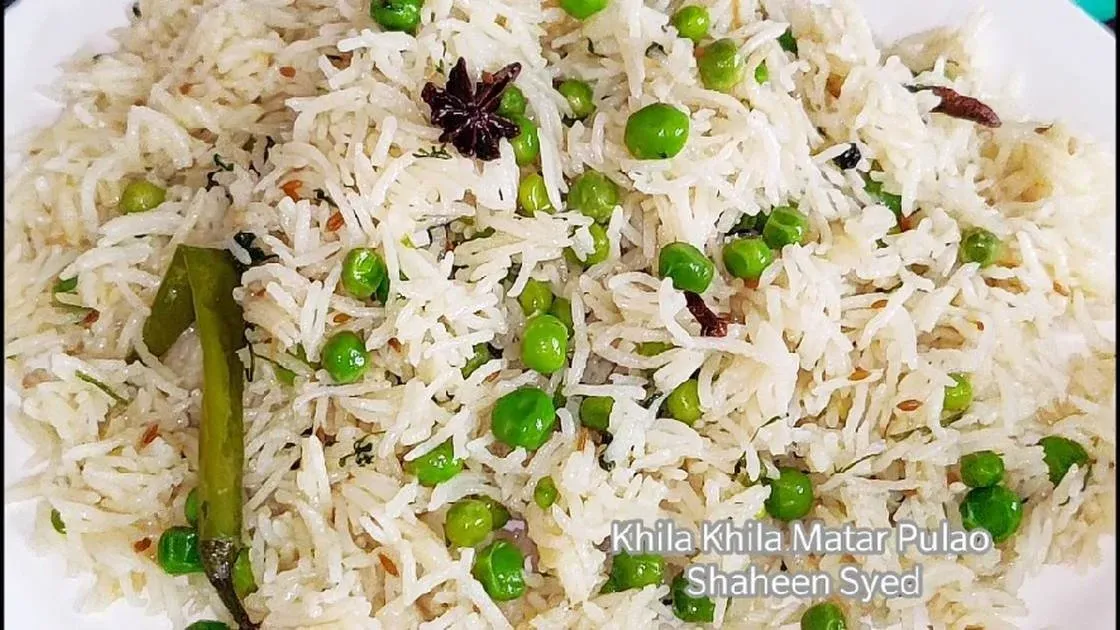 Peas pulao