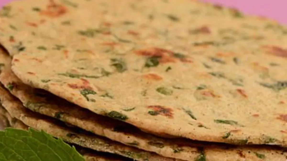 Pyaj pudina kulcha