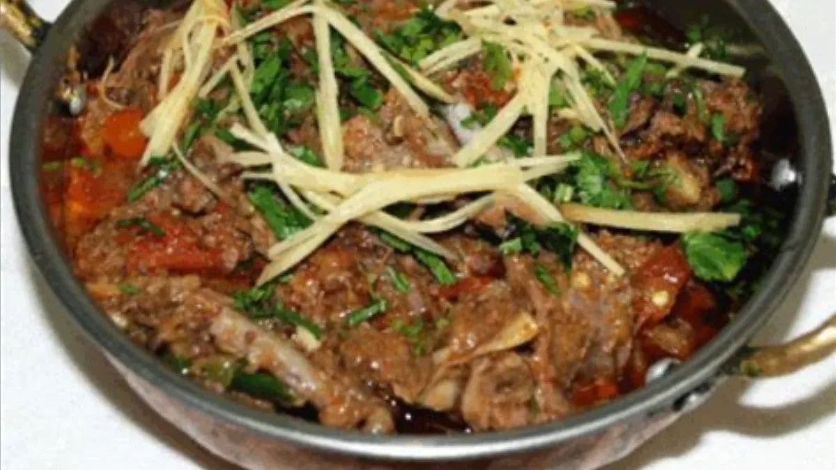 Kadhai gosht