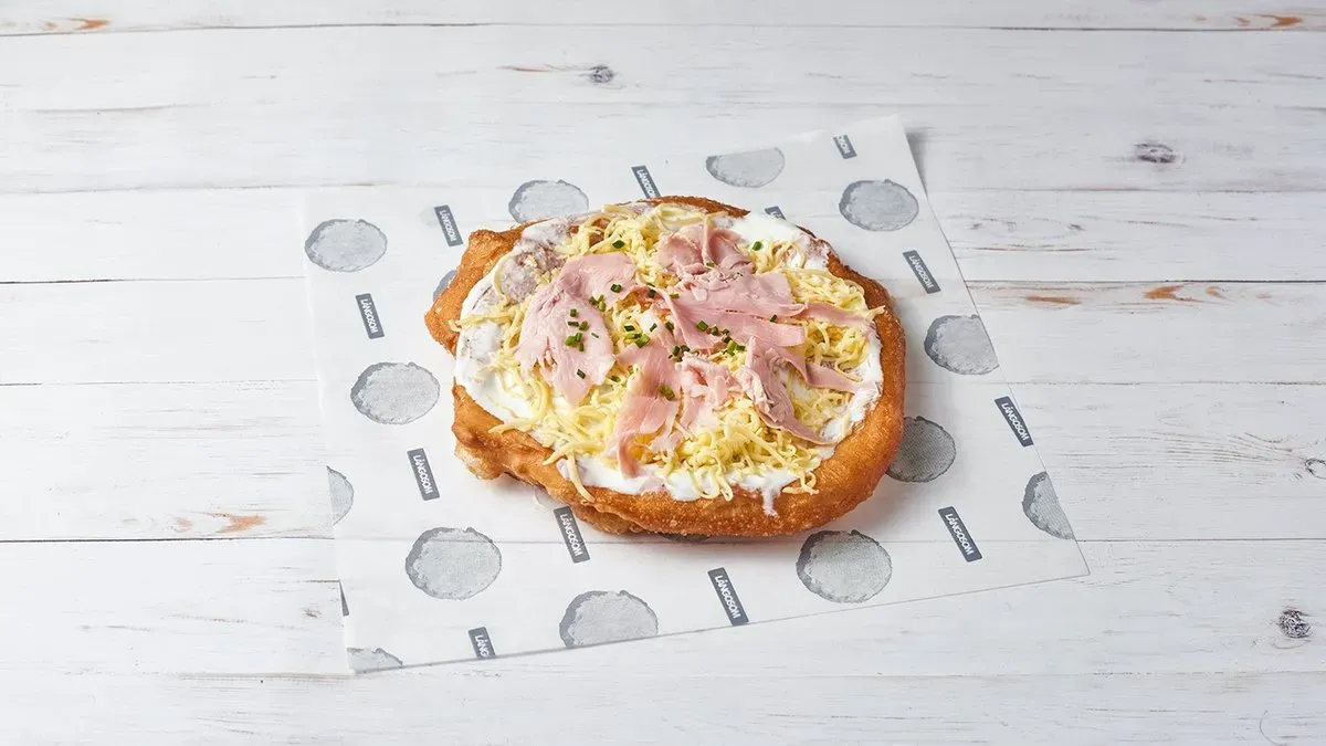 Sonkás lángos
