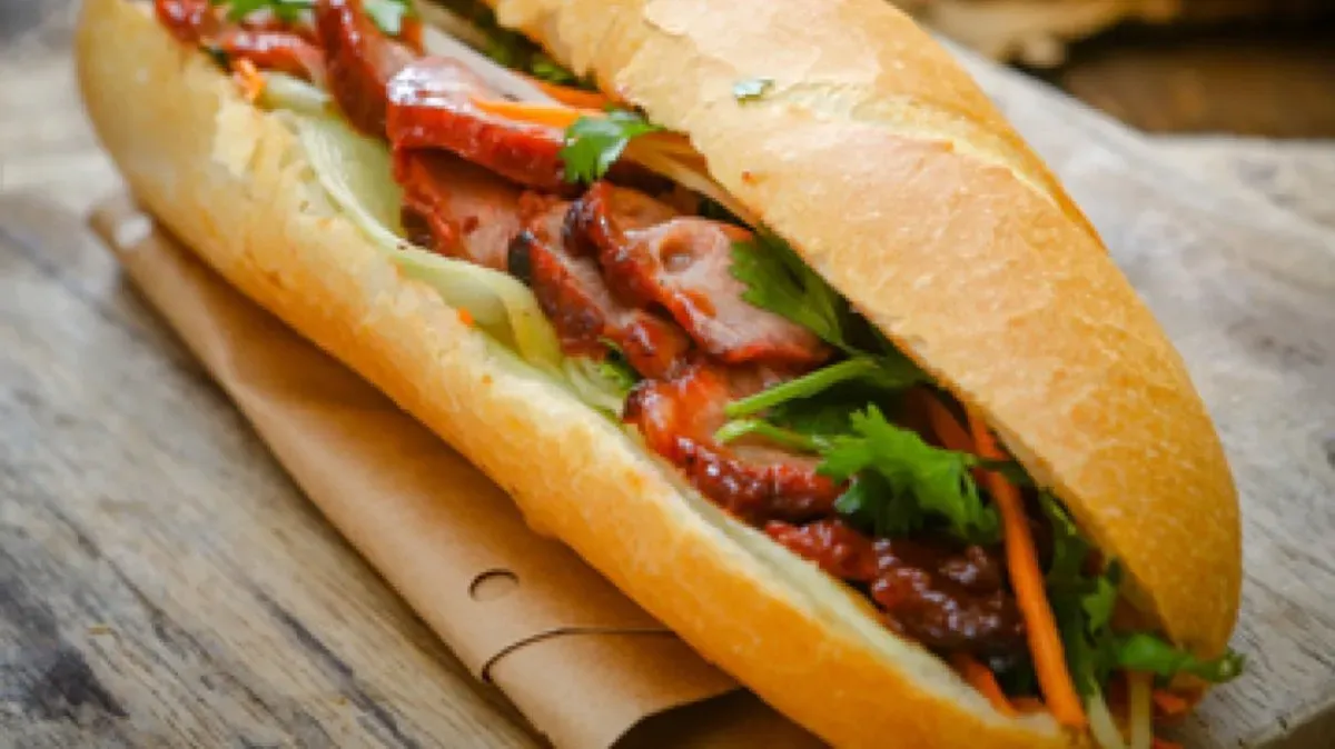 Bánh mì sült hússal