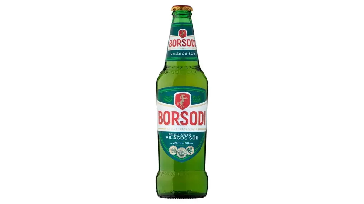 Borsodi lager 0,5 l
