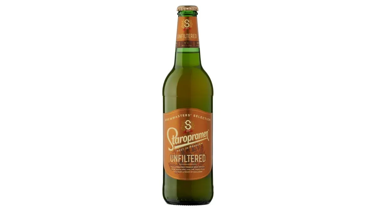 Staropramen unfiltered 0,5 l