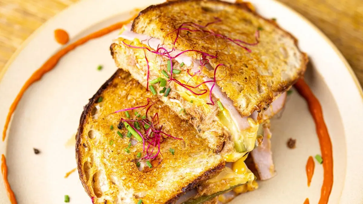 Cubano toast