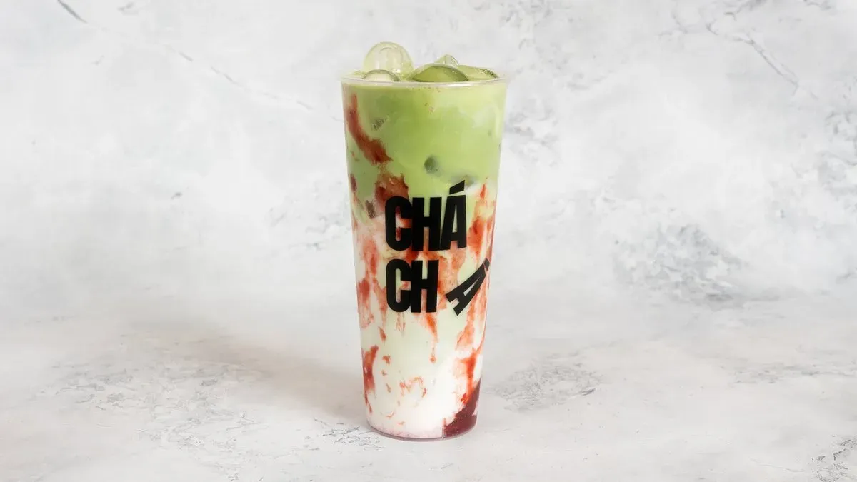 Matcha Strawberry Milk