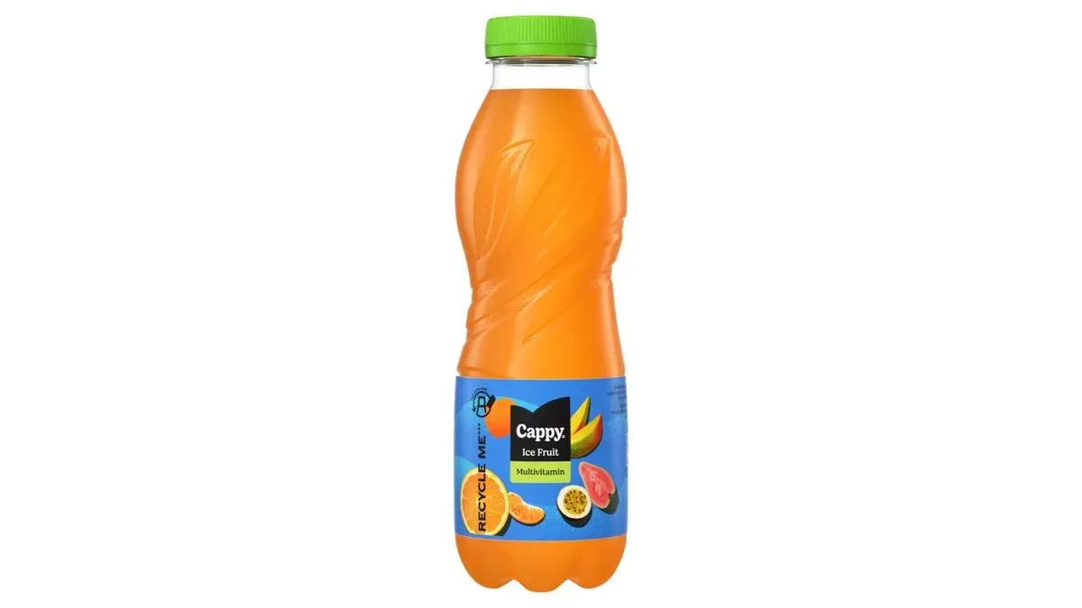 Cappy Ice Fruit Multivitamin szénsavmentes vegyesgyümölcs ital mangosztán ízesítéssel 500 ml