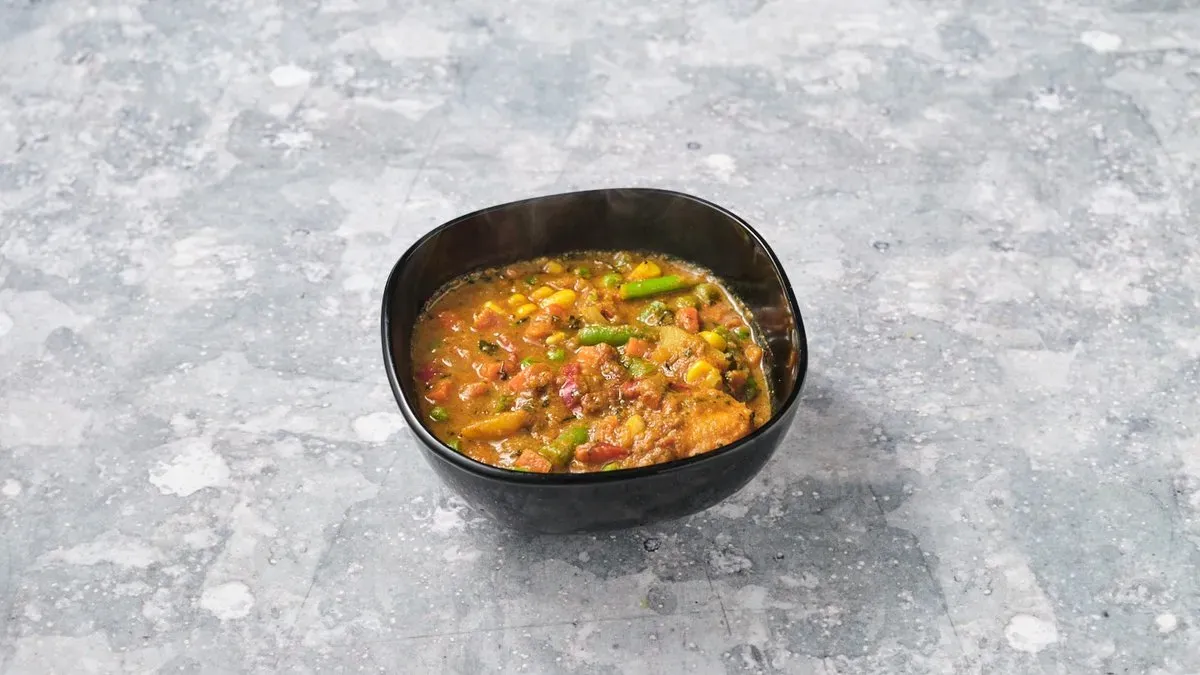 Vegyes zöldség curry / Mixed vegetable curry