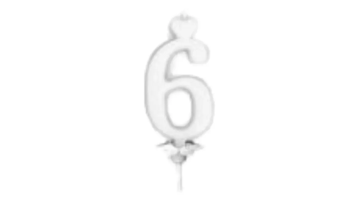 6-os számgyertya