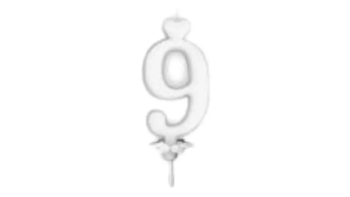 9-es számgyertya