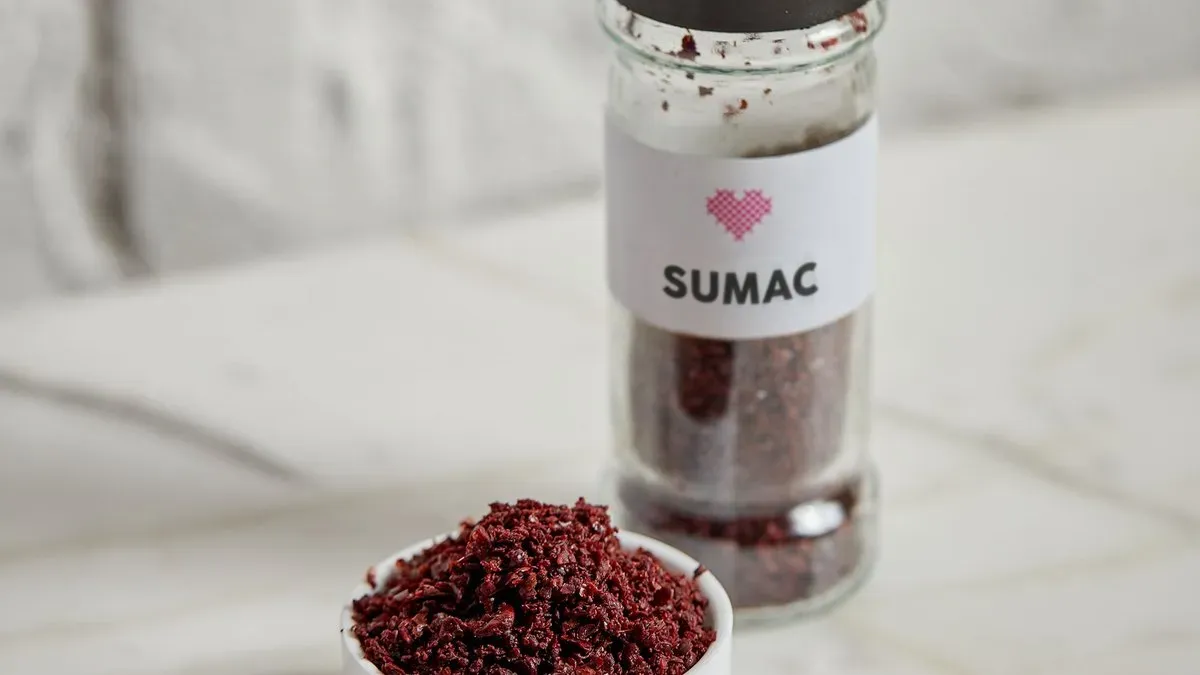 Sumac fűszer üveges