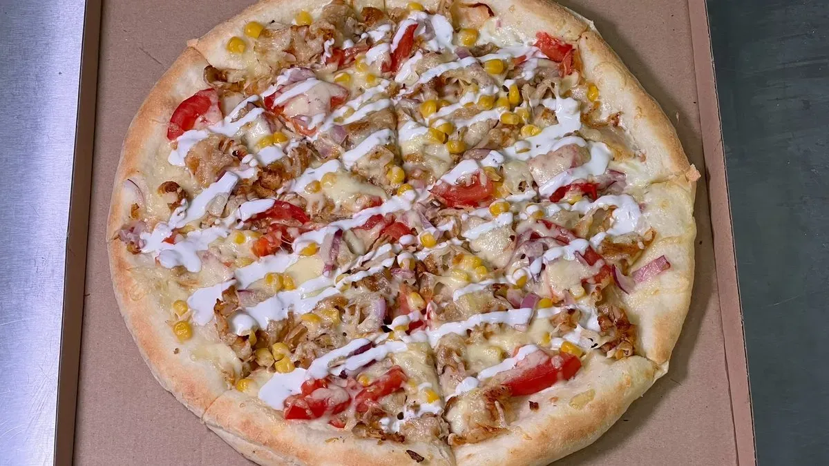 Gyrosos pizza